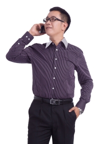 DAC8018純棉男士正裝商務襯衫